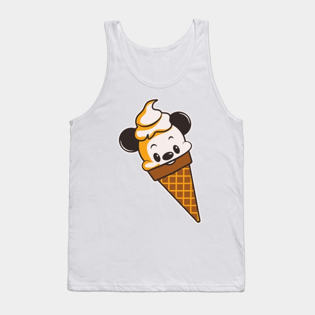Ice Cream Mouse Tank Top by aceofspace